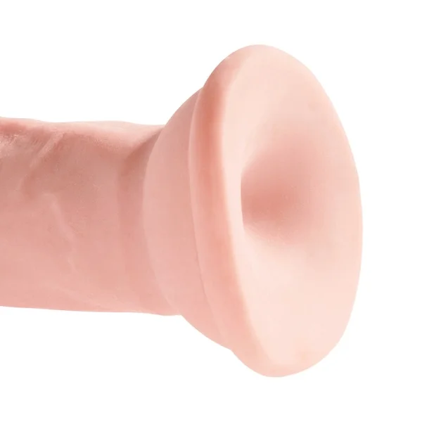 King Cock Plus 9" Triple Density Cock With Suction Cup Base - Vanilla