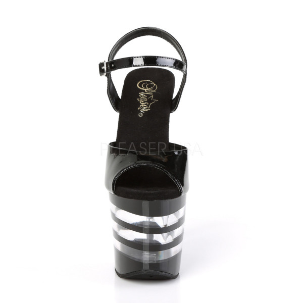 7 inches Heel, 3 1/4 inches Lined PF Ankle Strap Sandal — image 6 of 8