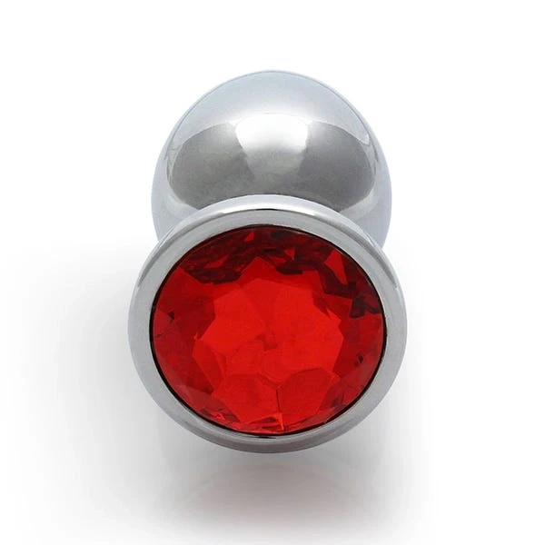 Ouch! Medium Gem Metal Anal Plug