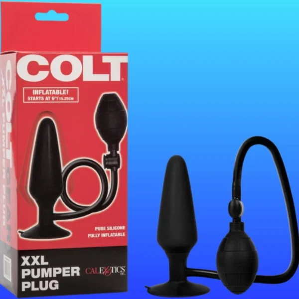 Colt XXL Pumper Inflatable Silicone Butt Plug