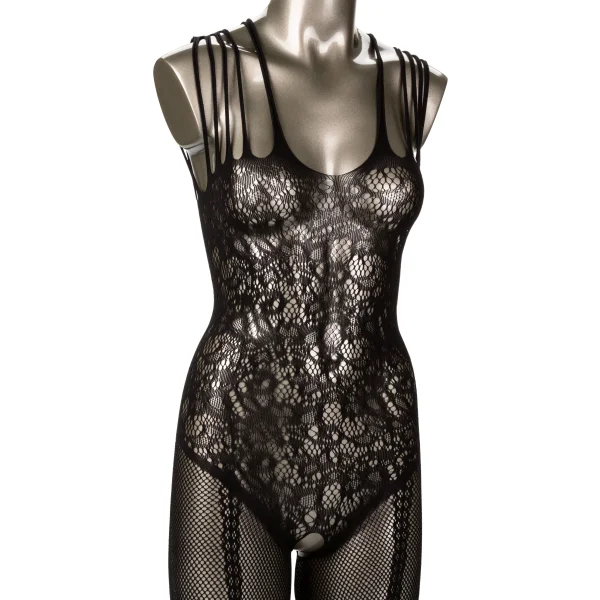 Scandal Plus Size Strappy Lace Body Suit