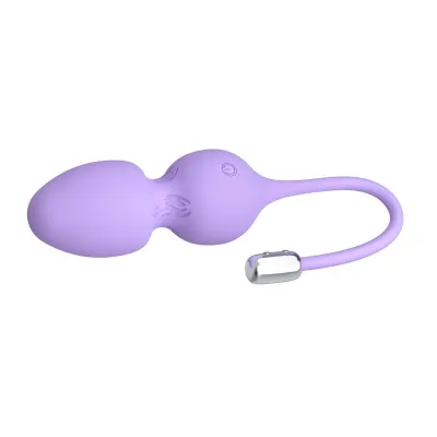 The Menina Bouncing and Rolling Silicone Vibrating Kegel Exerciser with Remote