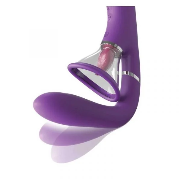 Fantasy For Her - Her Ultimate Pleasure Pro Dual Oral Sex Simulator & G-Spot Vibrator By Pipedream