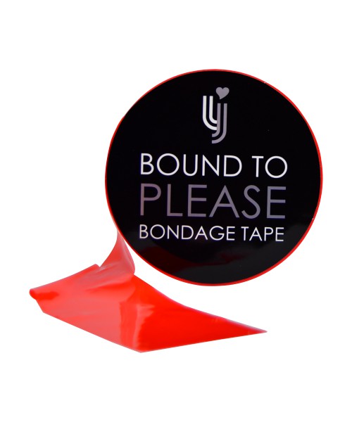 Bound to Please Bondage Tape Red