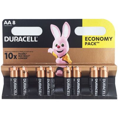 Duracell AA Batteries Pack of 8