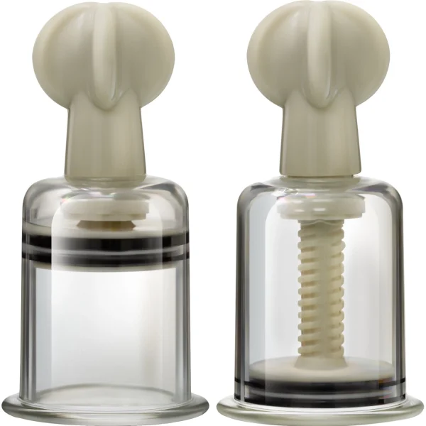 Blush Temptasia Clit and Nipple Large Twist Suckers Set of 2