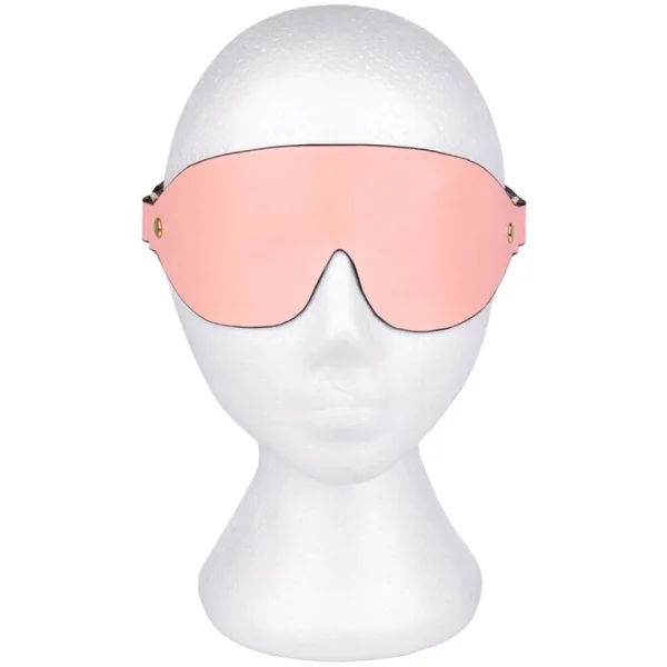 Bondara Luxe Bow To Me Pink PU Blindfold — image 5 of 5
