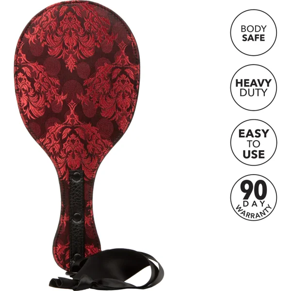 Scandal Round Double-Paddle in Red