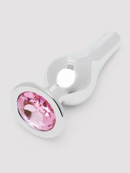 Lovehoney Jeweled Metal Tapered Butt Plug 3 inch