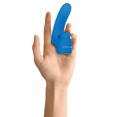 Gender X Flick It Finger Vibe With Tongue