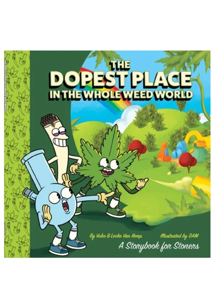 The Dopest Place in the Whole Weed World Story Book — image 5 of 8