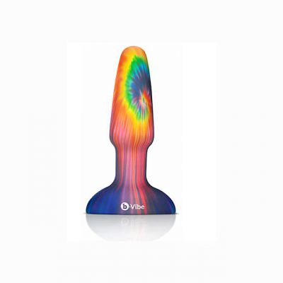 Peace Love Tie Dye Rimming Plug B Vibe