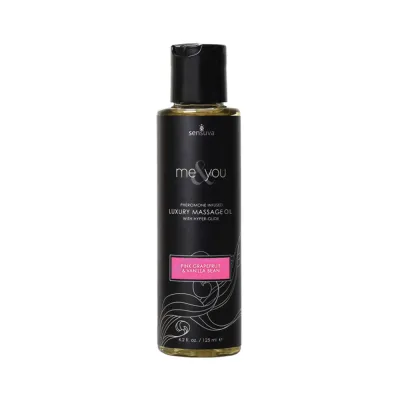 Me You Massage Oil Grapefruit Vanilla 4 2oz