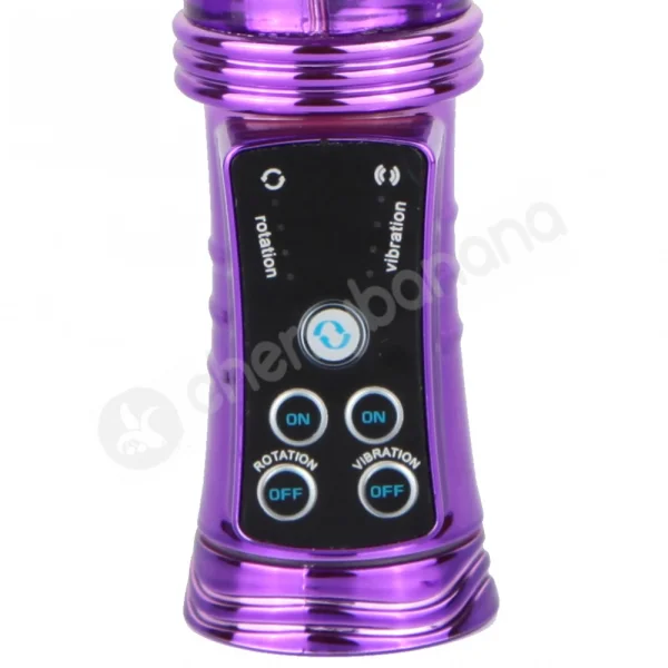 Cherry Banana Triple Lover 16 Function Purple Rabbit Vibrator