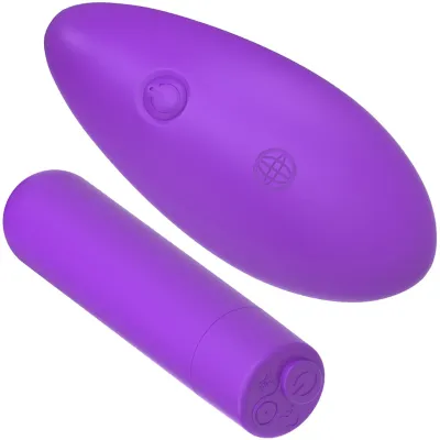 Fantasy For Her Silicone Rechargeable Remote Control Bullet Vibrator