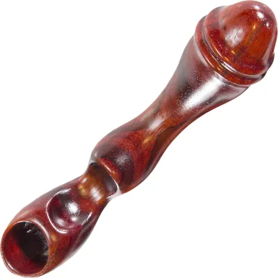 NobEssence HITHER Sculptured Hardwood Diletto G Spot Massager