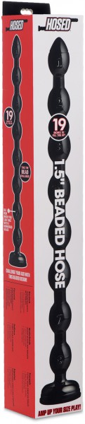 19" Beaded 1.5" Thick Anal Snake