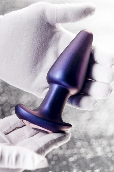 Hueman Asteroid 4.5" Rimming Butt Plug With Remote