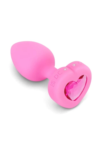 Vibrating Remote Heart Plug