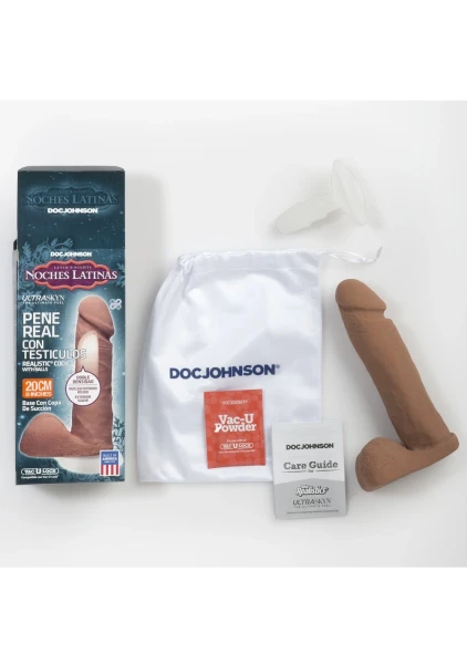 Noches Latinas 8 inch Ur3 Realistic Cock