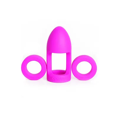 Balldo Ball Dildo Set with Spacer Rings