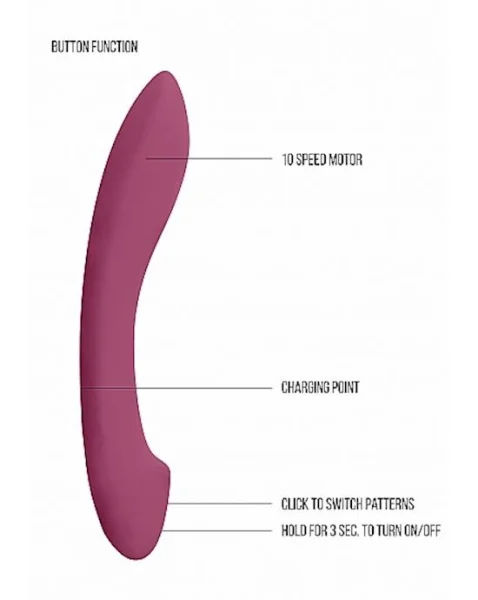 Nora   - Pink - 8.5 Inches