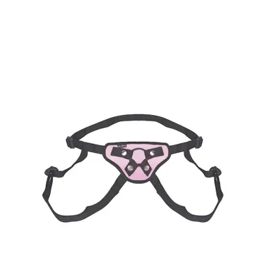 Pretty In Pink Strap on Harness
