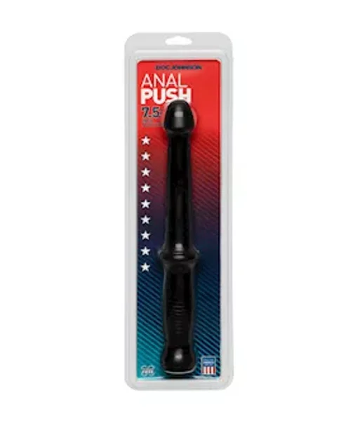 Anal Push 7.5 Inch - Black - 12.4 Inch — image 5 of 5