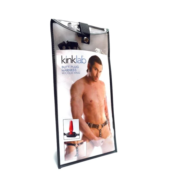 Kinklab Anal Plug Harness With Cock Ring — image 9 of 9