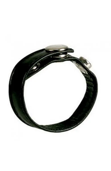 Black Leather Ring