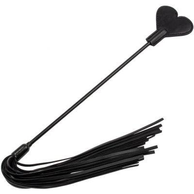 Bondara Ace of Hearts Double Ended Flogger And Crop 24 Inch