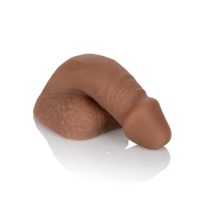 Packer Gear 5 Inch Silicone Packing Penis Brown 5 Inch