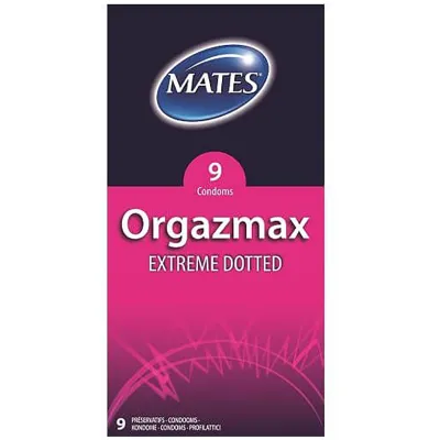 Mates Orgazmax Extreme Dotted Condoms