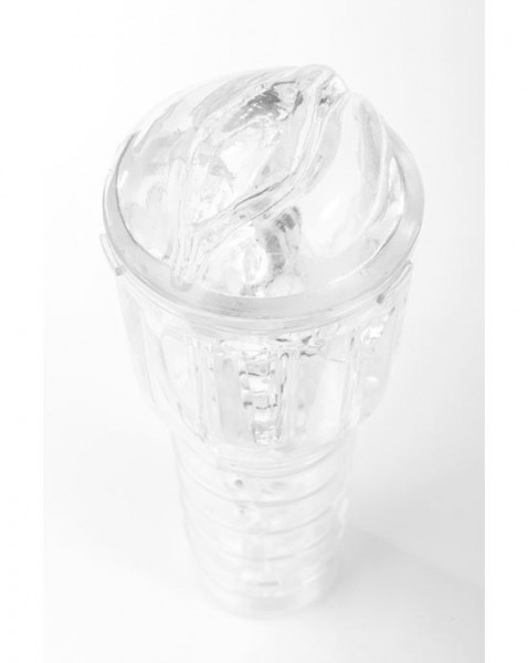 Clear Pussy Masturbator - Clear - One Size