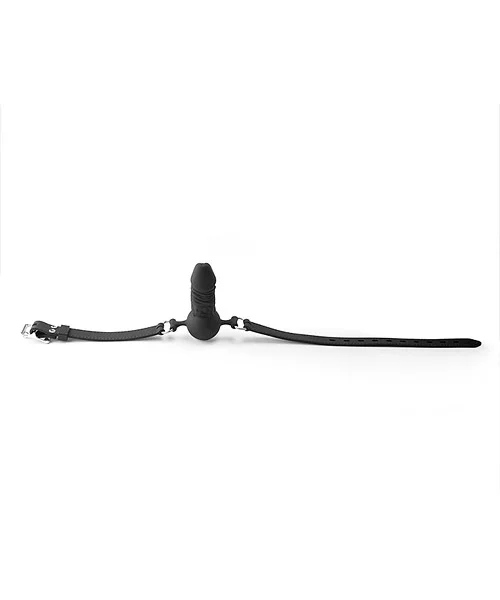 Realistic dildo ball gag