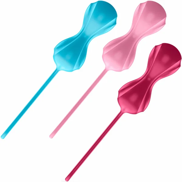 Satisfyer Set Of 3 Orgasm Balls With Moving Inner Balls