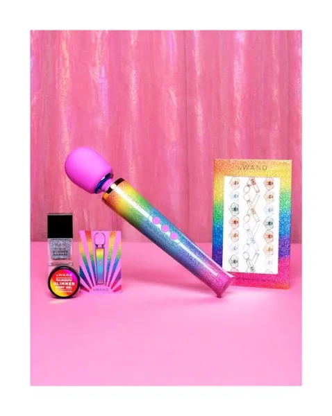 Le Wand All That Glimmers Rainbow Ombre Set