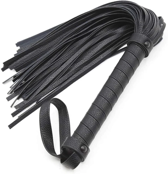 Master Cuffs + Pleasure Me Flogger + Ball Gag Combo Kit