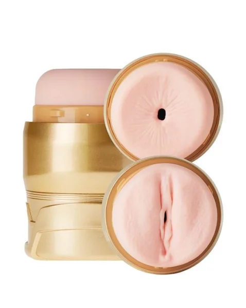 Nood Double Shot Vaginal/anal Double Ended Masturbator - 4.5 Inch