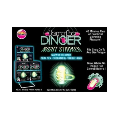Tongue Dinger Glow N Dark 12 disp