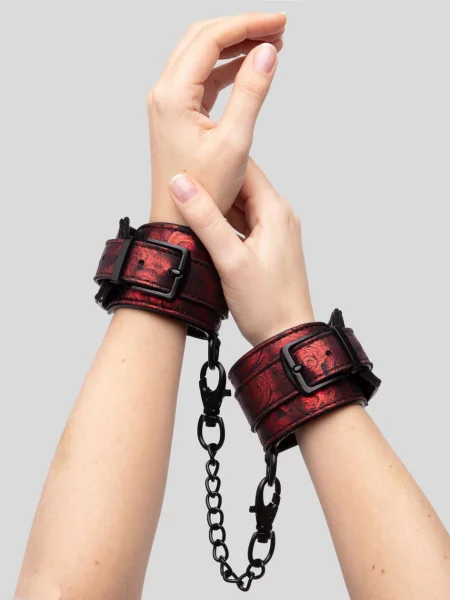 Fifty Shades of Grey Sweet Anticipation Faux Leather Wrist Cuffs