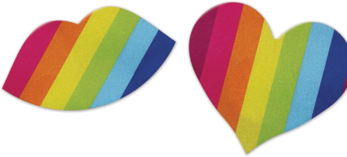 Nipple Play - Nipplicious - Rainbow Nipple Pasties