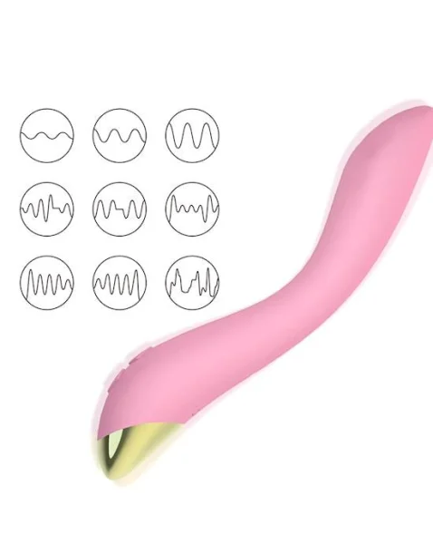 Flamingo Curved Wand Vibrator