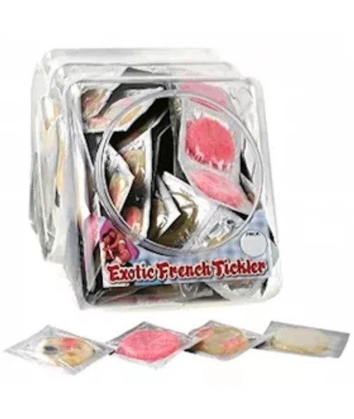 French Tickler Condom Single - Various - One Size — image 3 of 3