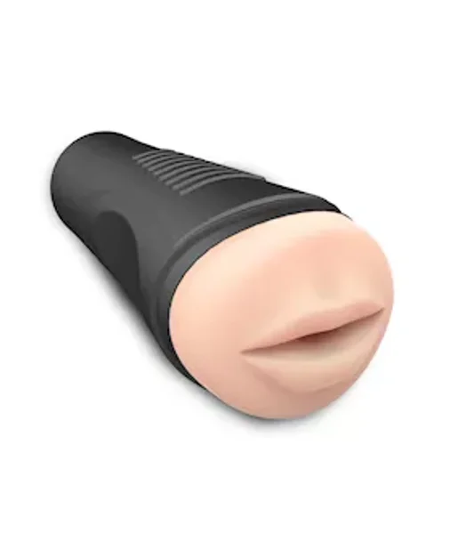 Self Lubrication Easy Grip Masturbator Xl Oral - Flesh — image 5 of 6