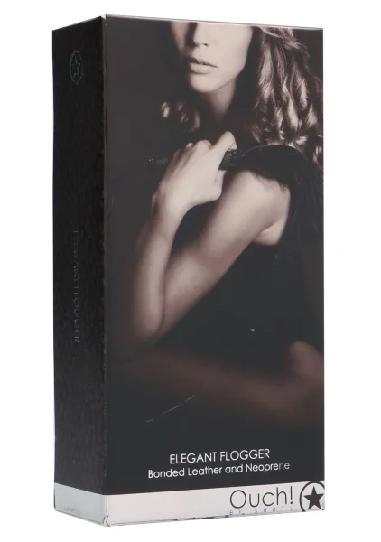 Ouch - Elegant Flogger - Titanium Grey