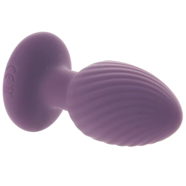 Inya Alpine Rechargeable Silicone Anal Plug With Remote - Purple