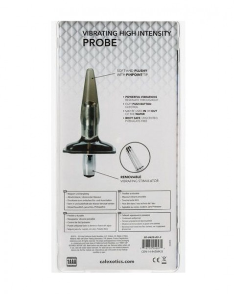 High Intensity Vibrating Plug - Blue