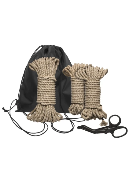 KINK - Bind & Tie Initiation Kit - 5 Piece Hemp Rope Kit