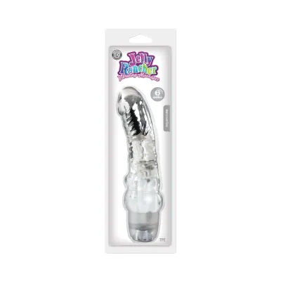 Jelly Rancher 6 Vibrating Massager Clear